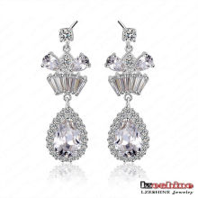 Vintage CZ Chandelier Earrings Fashion (CER0028-B)